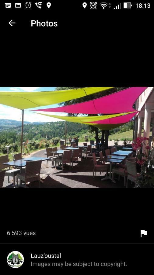 Lauz'Oustal Bed & Breakfast Montrodat Exterior foto